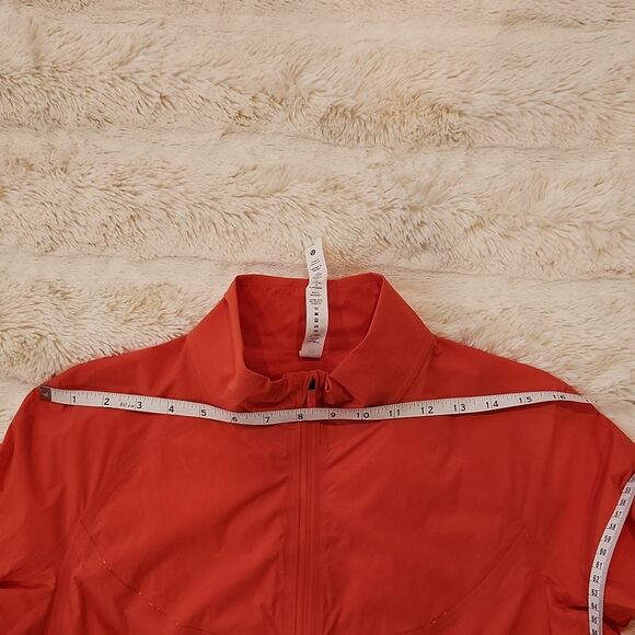 Lululemon Fast and Free Windbreaker in pale raspberry size 10 new no tag - Picture 9 of 16